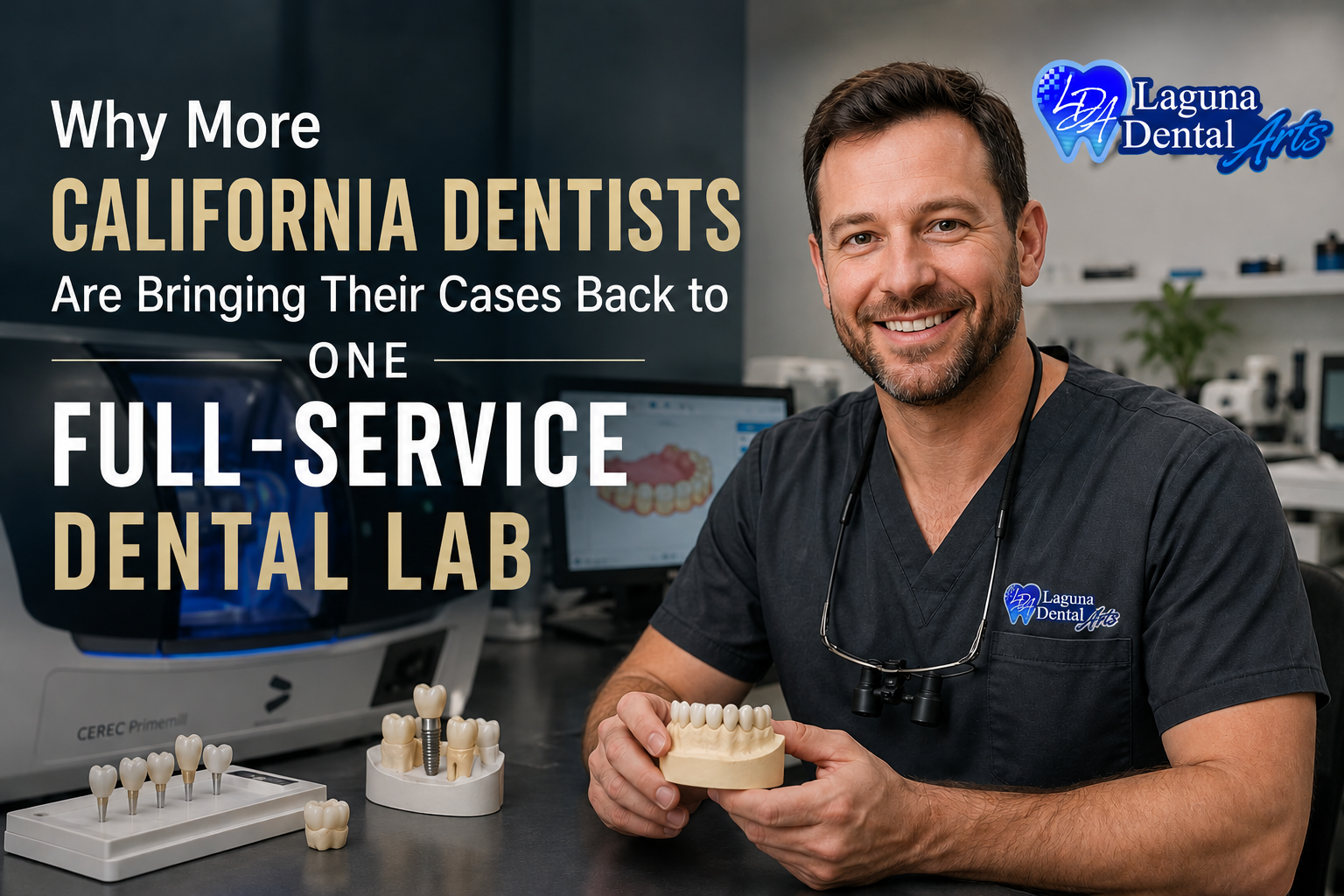 Why More California Dentists Are Bringing Their Cases Back to One Full-Service Dental Lab file